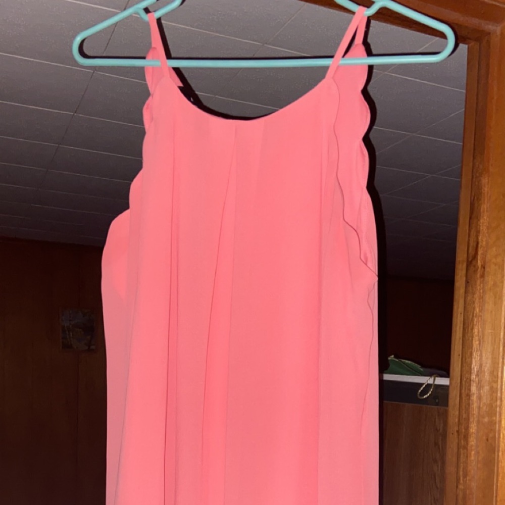 Scallop top dress